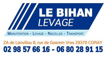 Le Bihan Levage transport manutetion Coray Quimper Bretagne Finistère